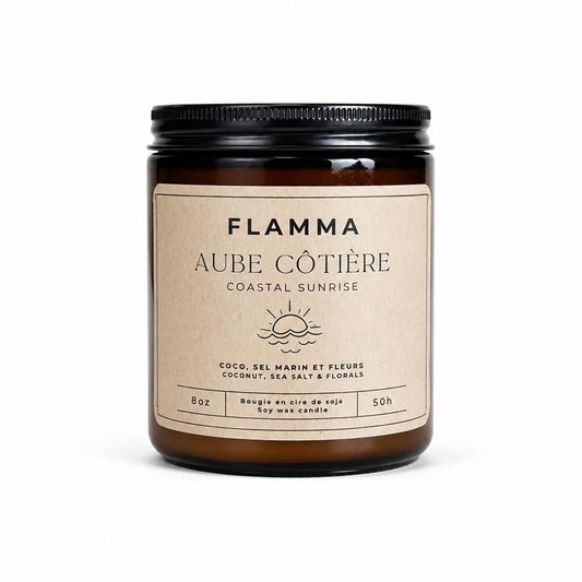 Aube côtière